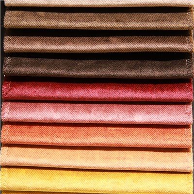 Tecido têxtil doméstico de veludo estampado em relevo